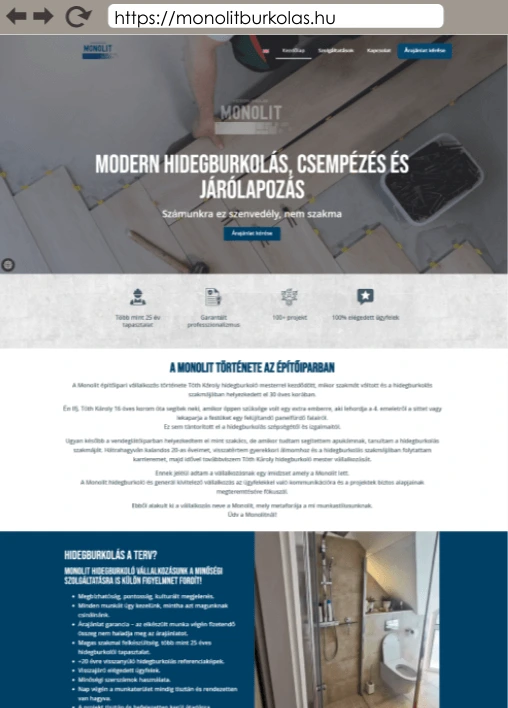 Diseño de página web corporativa